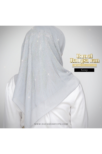 BAWAL BANGSAWAN LUXE INTAN - GREY